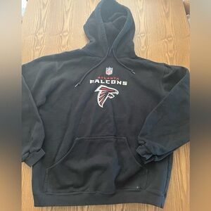 Reebok Black Atlanta Falcons Pullover Hoodie